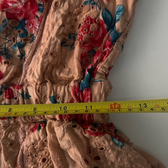 Walter Baker Pink Ivette Floral-print Broderie Anglaise Cotton Mini Dress - Picture 11 of 14